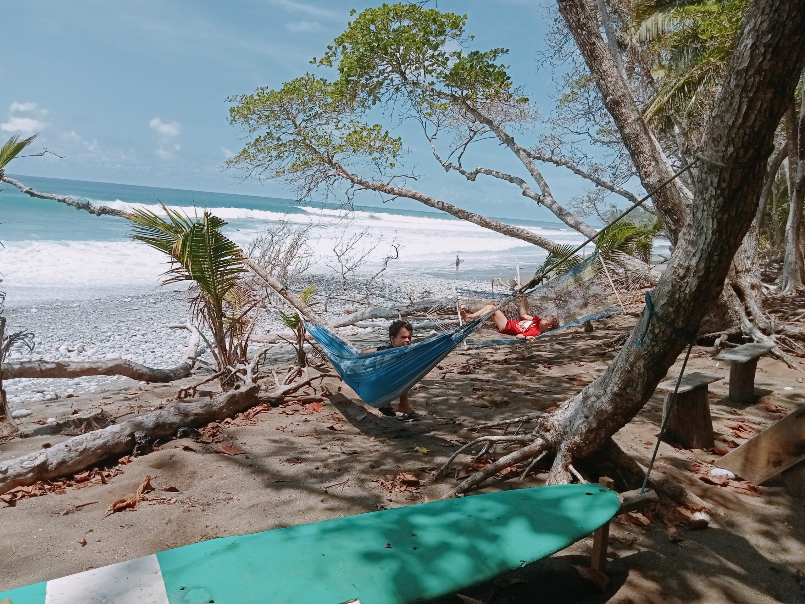 Costa Rica coastline where founder tested relocation