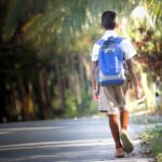 kids going to good school in new country